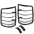 thumbnail image 1 of DNA Motoring TLG-014-BK For 2009 to 2016 Ram 1500 / 2500 / 3500 Pair of Bolt -On Rear Tail Brake Light Guards (Black) 10 11 12 13 14 15, 1 of 4