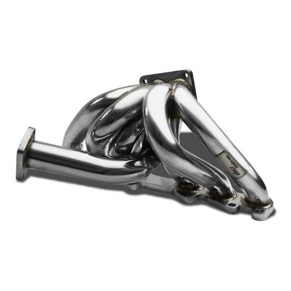 DNA Motoring TM-1JZGE-S For 1986 to 1991 Supra Stainless Steel T4 Turbo Manifold with 44mm Wastegate - MK3 MarK III 1JZ -GTE 87 88 89 90