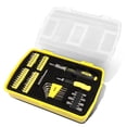 thumbnail image 1 of DNA Motoring TOOLS-00038 51 Pcs Steel Screwdriver Combination Socket Bit Set Hand Tools Kits With Yellow Carry Storage Box, 1 of 7