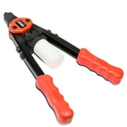 DNA Motoring TOOLS-00091 DNA MOTORING 12-1/2 Heavy Duty Extra Long Handle Hand Riveter with Collection Bottle Tool Set