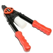 DNA Motoring TOOLS-00091 DNA MOTORING 12-1/2" Heavy Duty Extra Long Handle Hand Riveter with Collection Bottle Tool Set