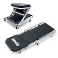 thumbnail image 1 of DNA Motoring TOOLS-00187 40 Inches 2 IN 1 Rolling Folding Car Creeper Seat 6 Pcs 2" Casters Gray, 1 of 6
