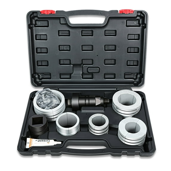 DNA Motoring TOOLS-00202 Aluminum 1-5/8 to 4-1/4 Inches Exhaust Pipe Expander Stretcher Tool Set with Carry Case