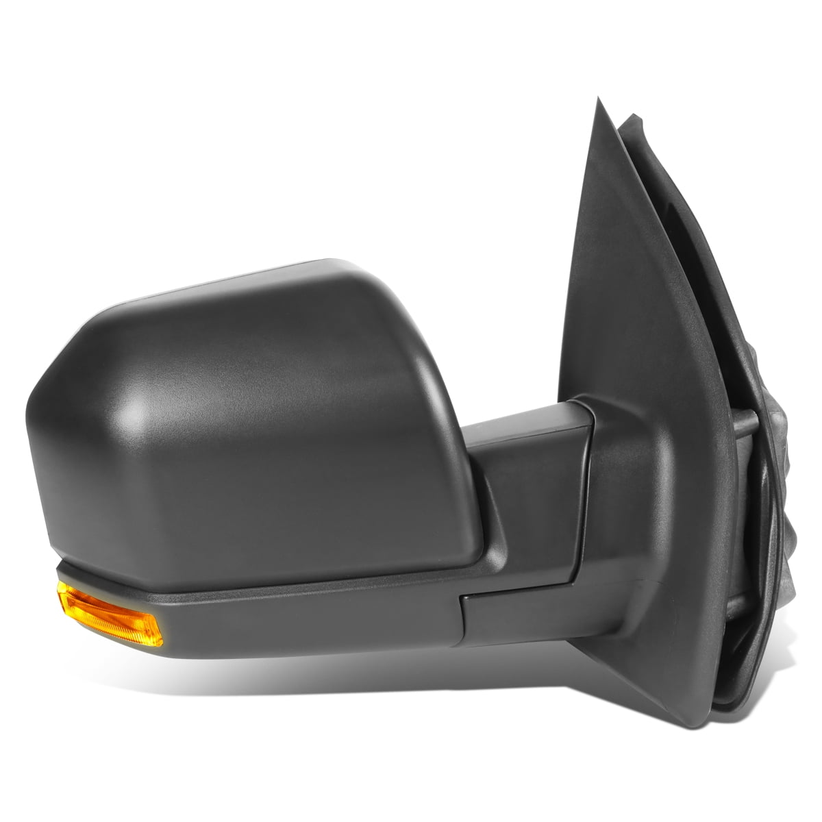 Ford Truck Accessories OCPTY Power Heated Towing Mirror For 2004-2006 Ford F150 - Passenger Side With Turn Signal Black Truck Mirror