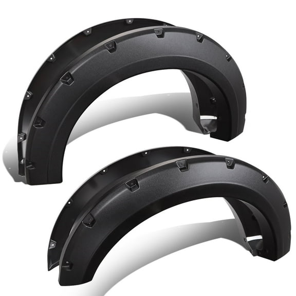 DNA Motoring For 15-17 Ford F150 67.1" 78.9" 97.6" Bed Pocket-Rivet Wheel Fender Flares