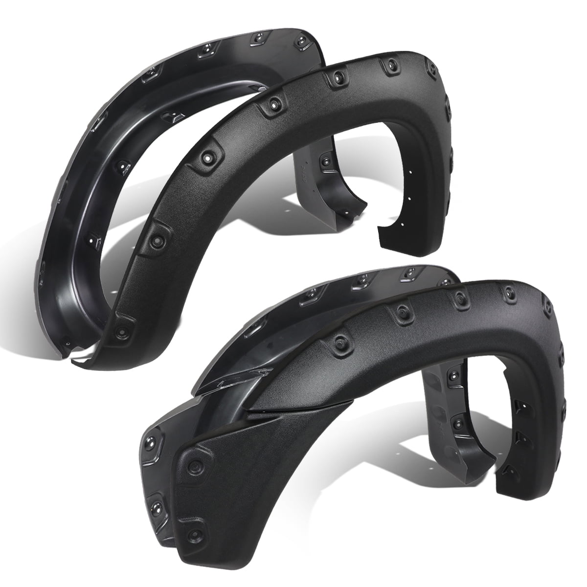 DNA Motoring WFTTA1296MBK For 2012 to 2014 73.5" Fleetside