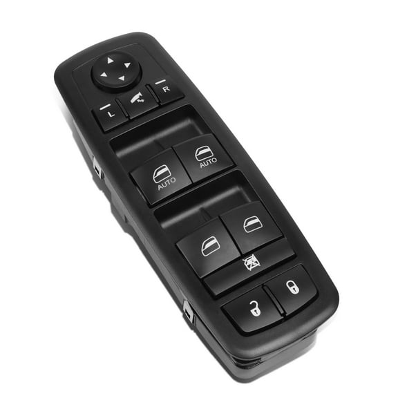 DNA Motoring Driver Side Master Power Window Mirror Control Switch for 2013-2016 Ram 1500 2500