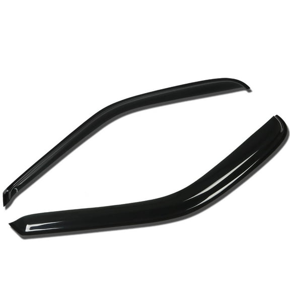 DNA Motoring For 97-04 Ford F150 Reg/Ext/Super Cab Smoked Tint Side Window Visor Vent Rain Wind Deflector Guard