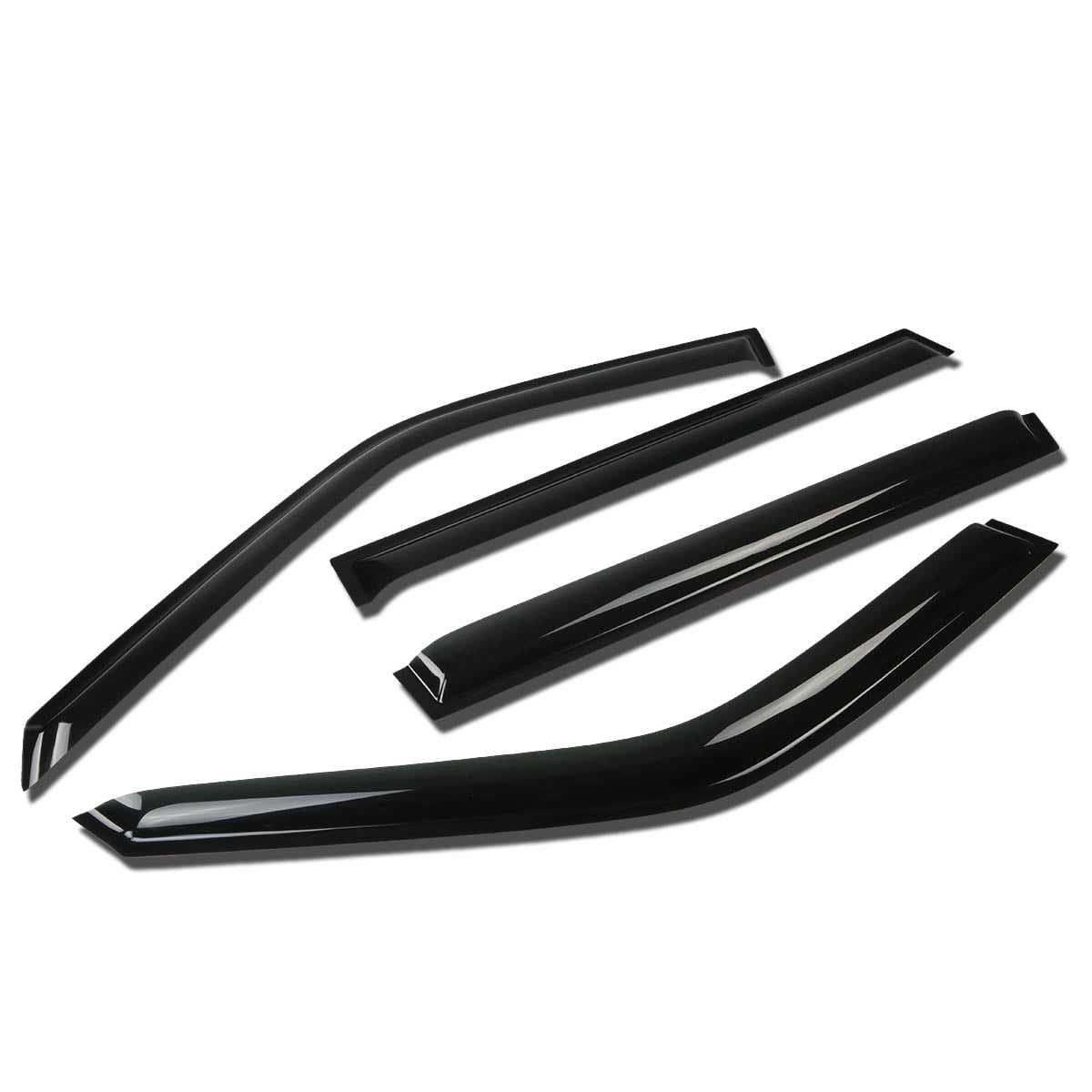 DNA Motoring WVS-158 For 2001 to 2006 Suzuki XL -7 / Grand Vitara 4pcs Window Vent Visor Deflector Rain Guard (Dark Smoke) 02 03 04 05