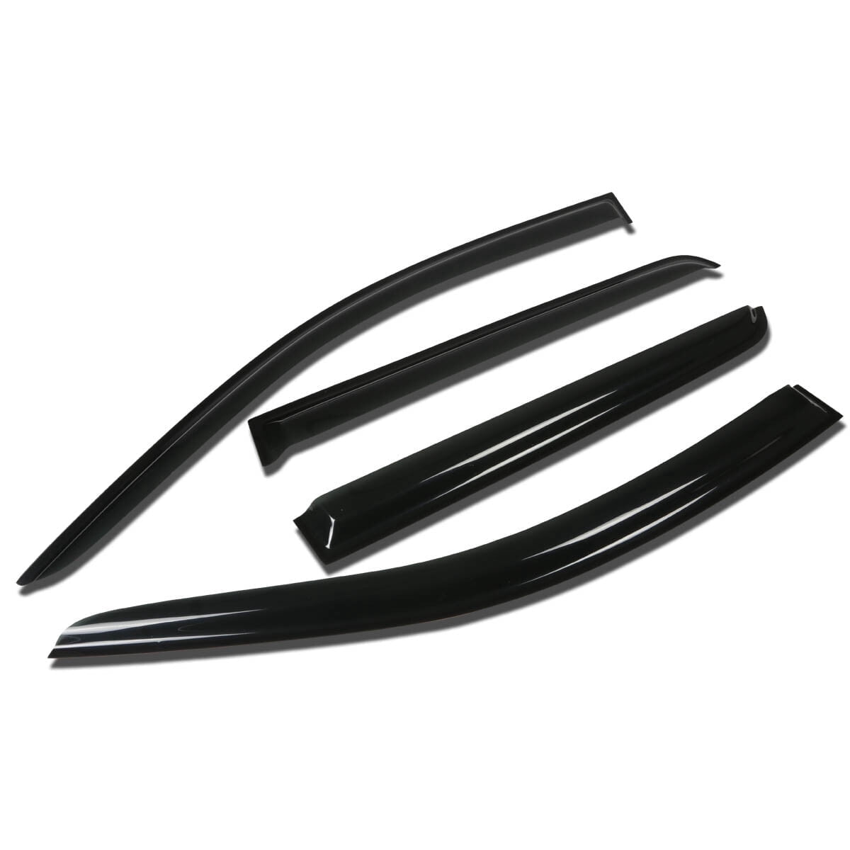 DNA Motoring 4pcs Window Vent Visor Deflector Rain Guard for 09-20 Dodge Journey CJ49