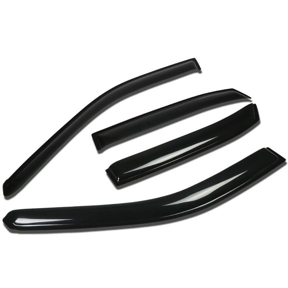 DNA Motoring For 00-04 Toyota Avalon Smoked Tint Side Window Visor Vent Wind Rain Deflector