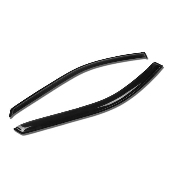 DNA Motoring WVS-T2-0002 For 1998 to 2002 Honda Accord 2 -Dr Coupe Tape -On Window Visor Deflector Rain Guard - 4th gen CB