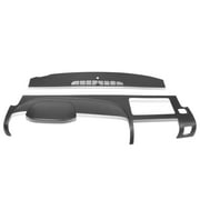 DNA Motoring For 07-13 Silverado LS LT WT Sierra SL SLE Dash Board Pad Cap Cover Overlay 2PCS
