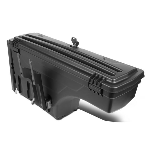 DNA Motoring ZTL-Y-0103 For 2015 to 2020 F-150 Pickup Truck Bed Right Passenger Side Wheel Well Storage Case Tool Box w/Lock+Key 16 17 18 19