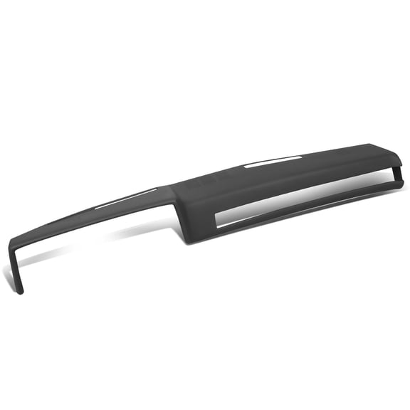 DNA Motoring ZTL-Y-0286-BK For 1981-1991 Chevy GMC C/K/R/V Pickup Suburban Molded Dash Cap Cover Bezel Overlay Black