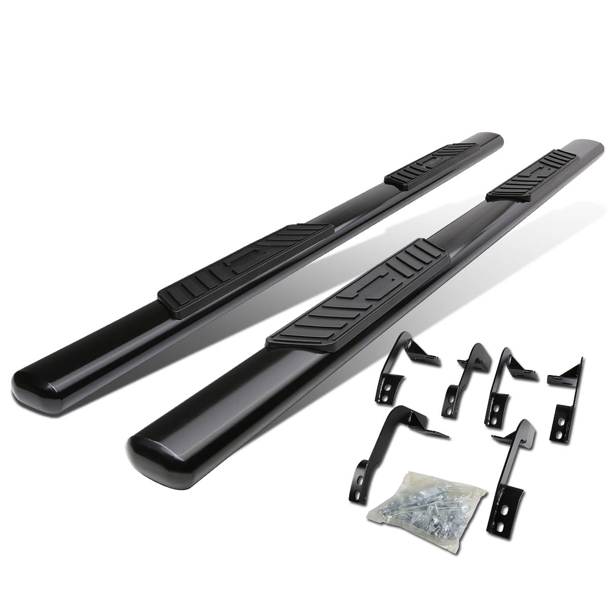 DNA Motoring al Nerf Bars For 0915 Dodge Ram DS/DJ Quad Cab Black