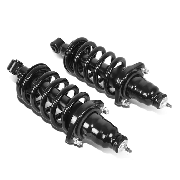 DNA Motoring for 2003-2011 Honda Element Powder-Coated Rear Strut With Coil Spring Assembly