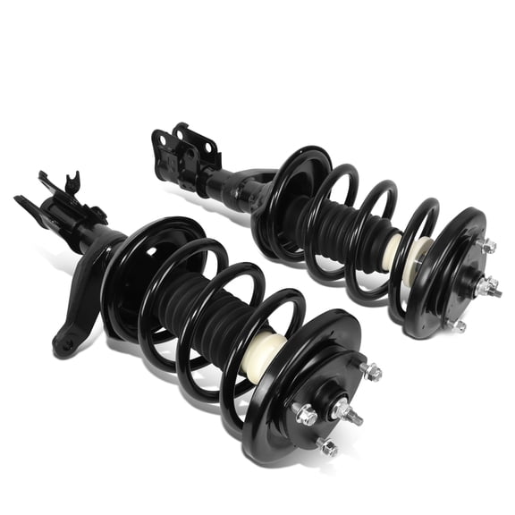 DNA Motoring for 2003-2011 Honda Element Powder-Coated Steel Front Struts With Coil Spring