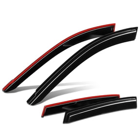 DNA Motoring for 2013-2018 Toyota Rav4 Window Visor Tape-On Sun Rain Guard Deflector 4Pcs