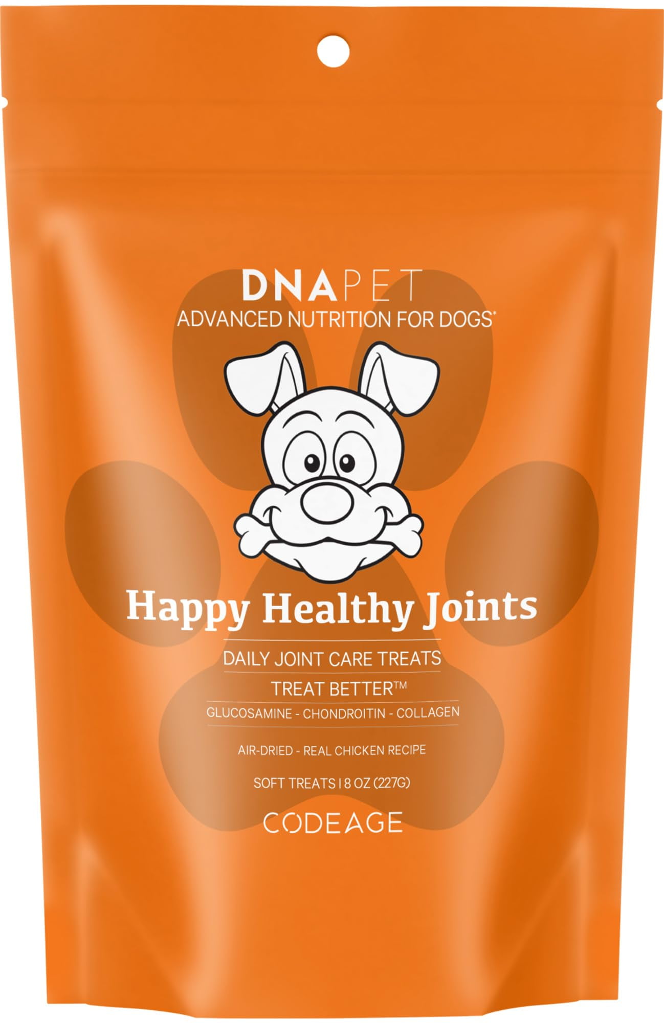 DNA PET Happy Healthy STF9 Joints Treats AirDried Chews for Dogs