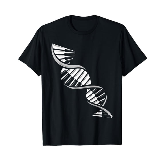 DNA Piano Music Shirt Keyboard Piano Player Teacher Pianist T-Shirt