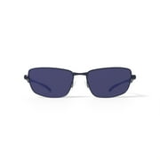 DNA Polarized Rxable Sunglasses, Unisex, A3001, Gun Metal, 61-14-129