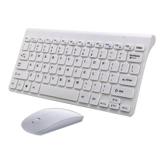 DNA TDSourcing - Keyboard and mouse set - wireless - Bluetooth - white