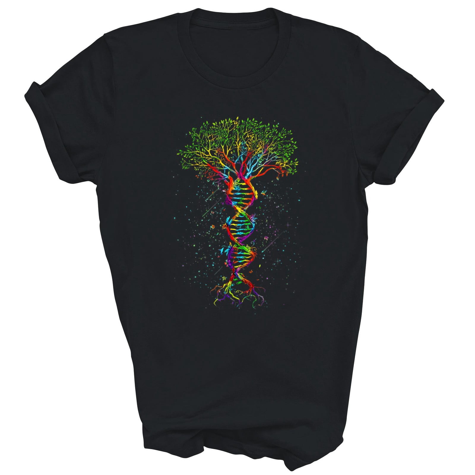 DNA Tree Of Life Genetics Biology Science T-Shirt - Walmart.com