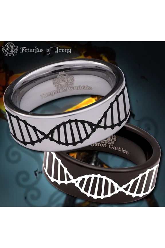 DNA Tungsten Carbide Ring