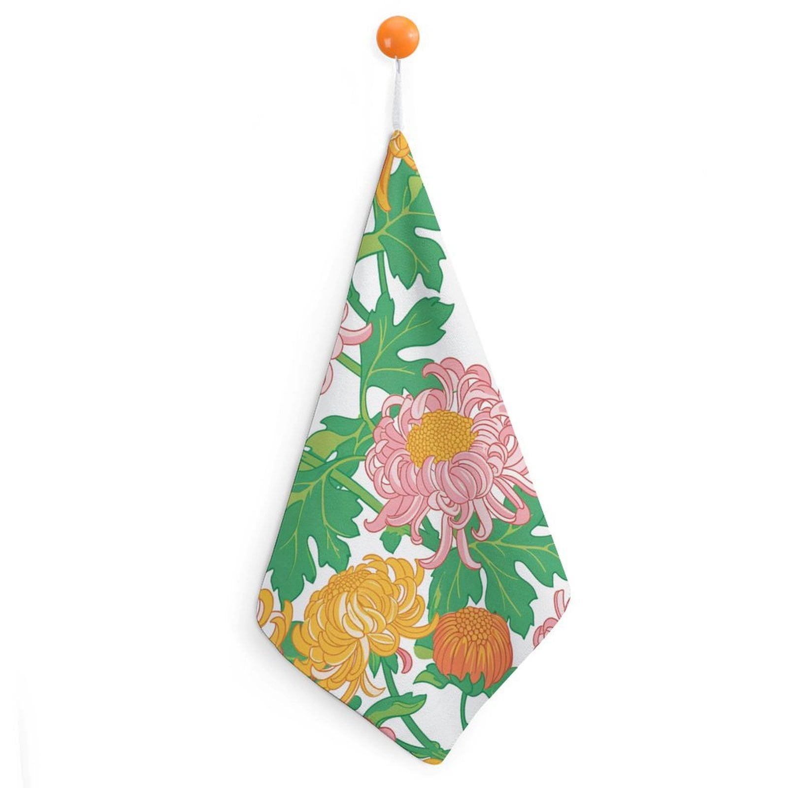 DNAGSB Delicate Flowers3 Kitchen Towels 1PCS, Soft Hand Towels with