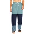 DNAGSB Flat Split Design 71 Mens Pajama Pants, Lounge Pants Pajama