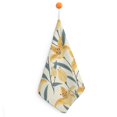DNAGSB Lily Pattern3658 Kitchen Towels 1PCS, Soft Hand Towels with