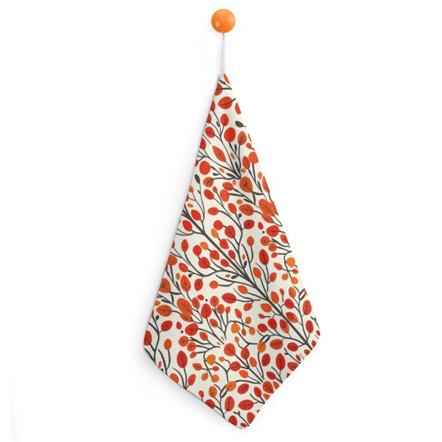 DNAGSB Maple Leaf477 Kitchen Towels 1PCS, Soft Hand Towels with