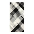 DNAGSB Plaid Checkered2443 Bath Towels 14 X 29 Inches, Small Hand