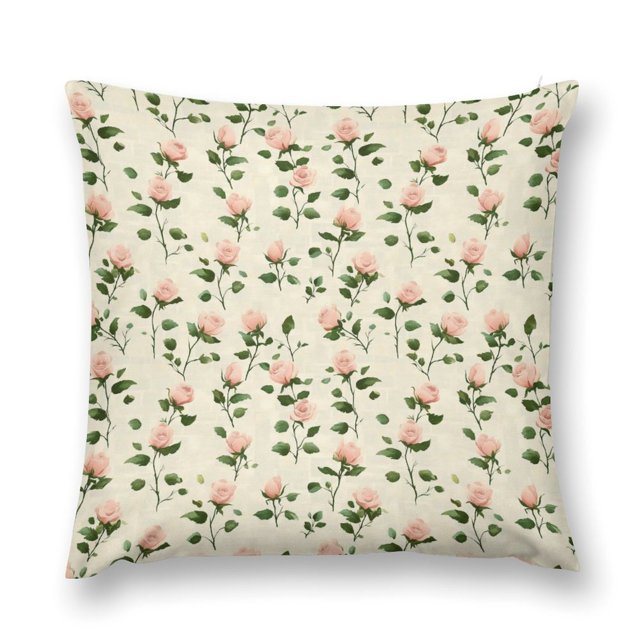 DNAGSB Soft Roses Vintage1634 Throw Pillow Covers 20 "x20 ", Soft