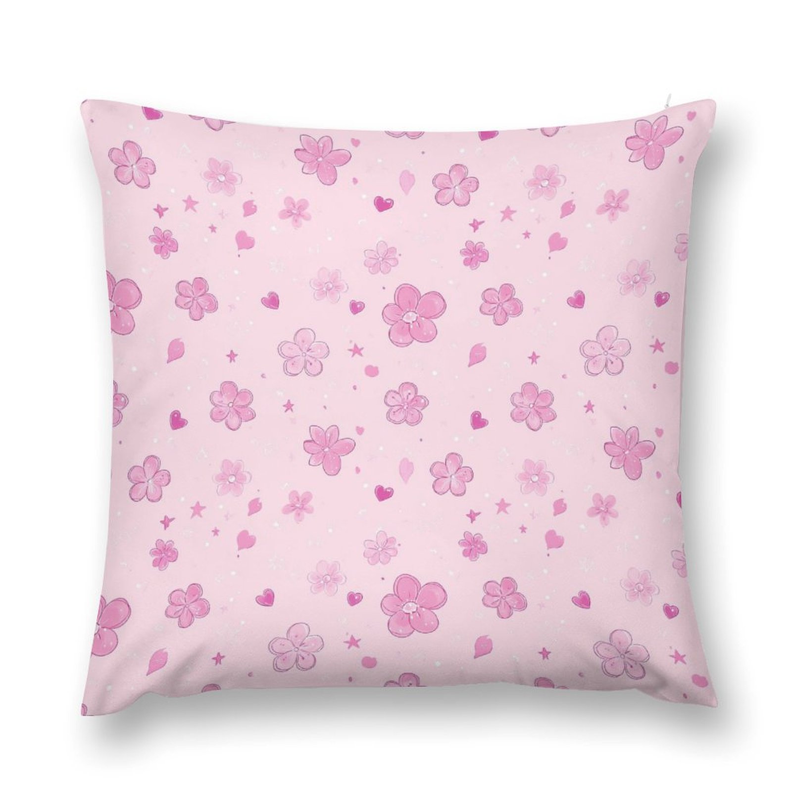 DNAGSB Sweet Blossom Stars1492 Throw Pillow Covers 16 "x16 ", Soft