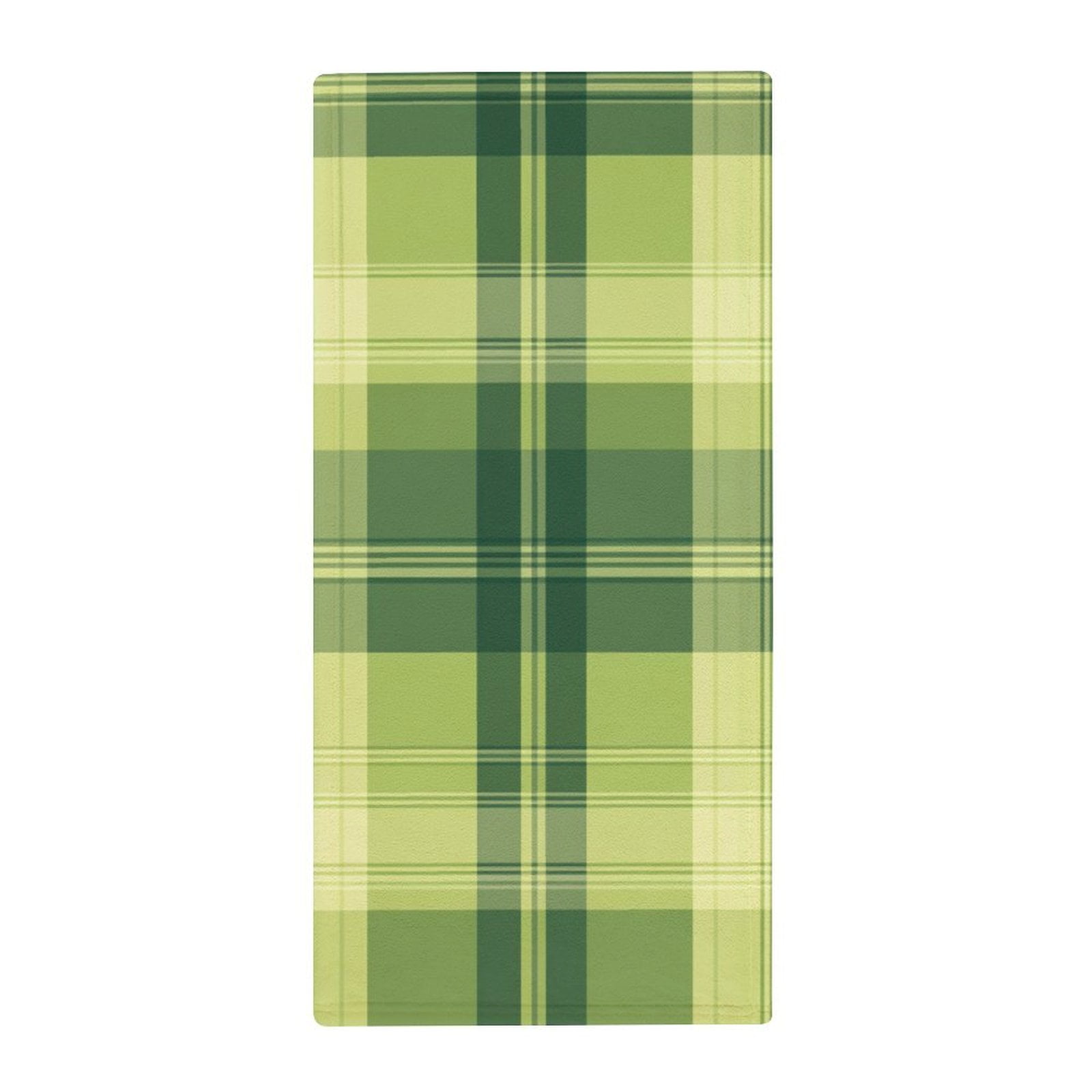 DNAGSB Tartan Plaid Green Honeysuckle3658 Bath Towels 14 X 29 Inches