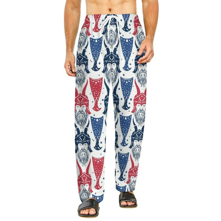 DNAGSB Viking Decor Art 905 Mens Pajama Pants Lounge Pants Pajama Bottoms Sleep Pants with Pockets Walmart