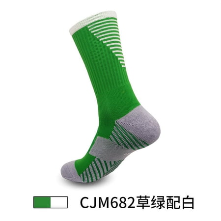 DNAKEN (3 Pairs) baseball socks softball socks grip socks soccer compression socks men for Youth & Adult kids toddler soccer socksLong basket thickened towel bottom sports socks