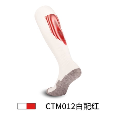 DNAKEN (3 Pairs) baseball socks softball socks grip socks soccer compression socks men for Youth & Adult kids toddler soccer socksLong tube thickened towel bottom sports socks
