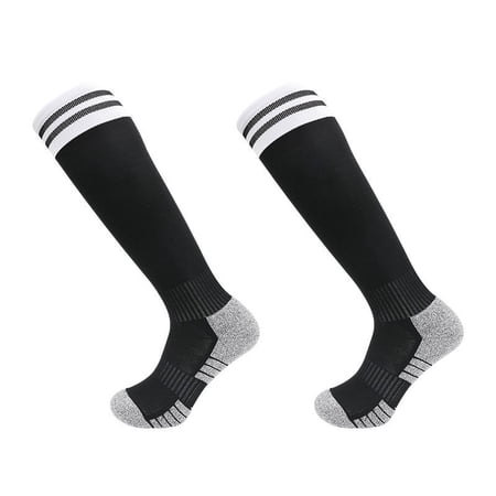 DNAKEN (3 Pairs) baseball socks softball socks grip socks soccer compression socks men for Youth & Adult kids toddler soccer socksStockings high tube towel bottom professional sports socks