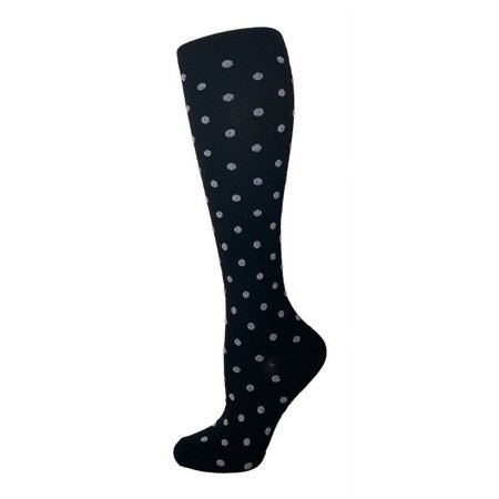DNAKEN(5 pairs) Compression Socks for Women & Men Circulationis Best Support for Athletic Running,Hiking,Nursing plus size compression socks wide calf compression socks for women plus size