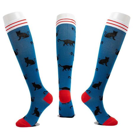 DNAKEN(5 pairs) Compression Socks for Women & Men Circulationis Best Support for Athletic Running,Hiking,Nursing socks for men diabetic socks women