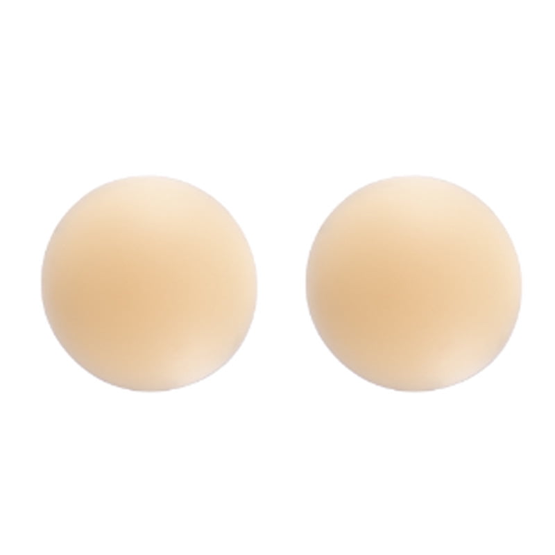 QUXIANG 4 Pairs Pasties Women Nipple Covers Reusable Adhesive Silicone Nippleless Covers Bra For Dre  B07bvn8c4d