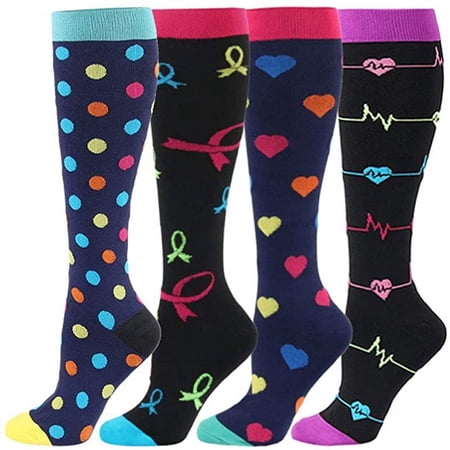 DNAKEN (8 pairs) Compression Socks for Women & Men Circulationis Best Support for Athletic Running,Hiking,Nursing compression socks women compression socks for women plus size