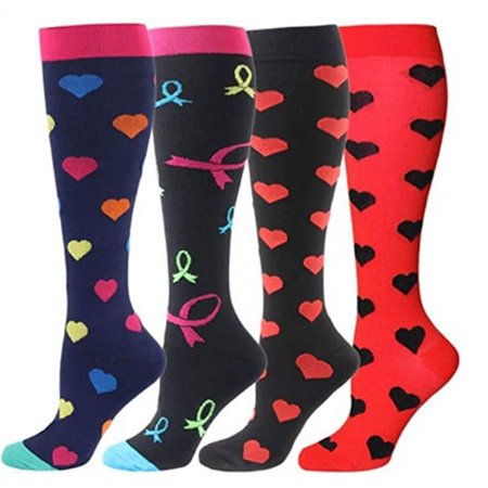 DNAKEN (8 pairs) Compression Socks for Women & Men Circulationis Best Support for Athletic Running,Hiking,Nursing men's compression socks socks for women