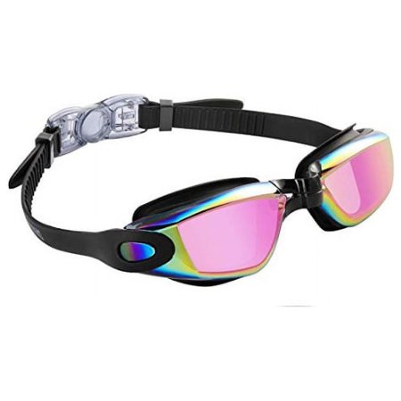 DNAKEN Electroplating colorful swimming glasses HD waterproof and anti-fog swimming goggles for men and women swim goggles