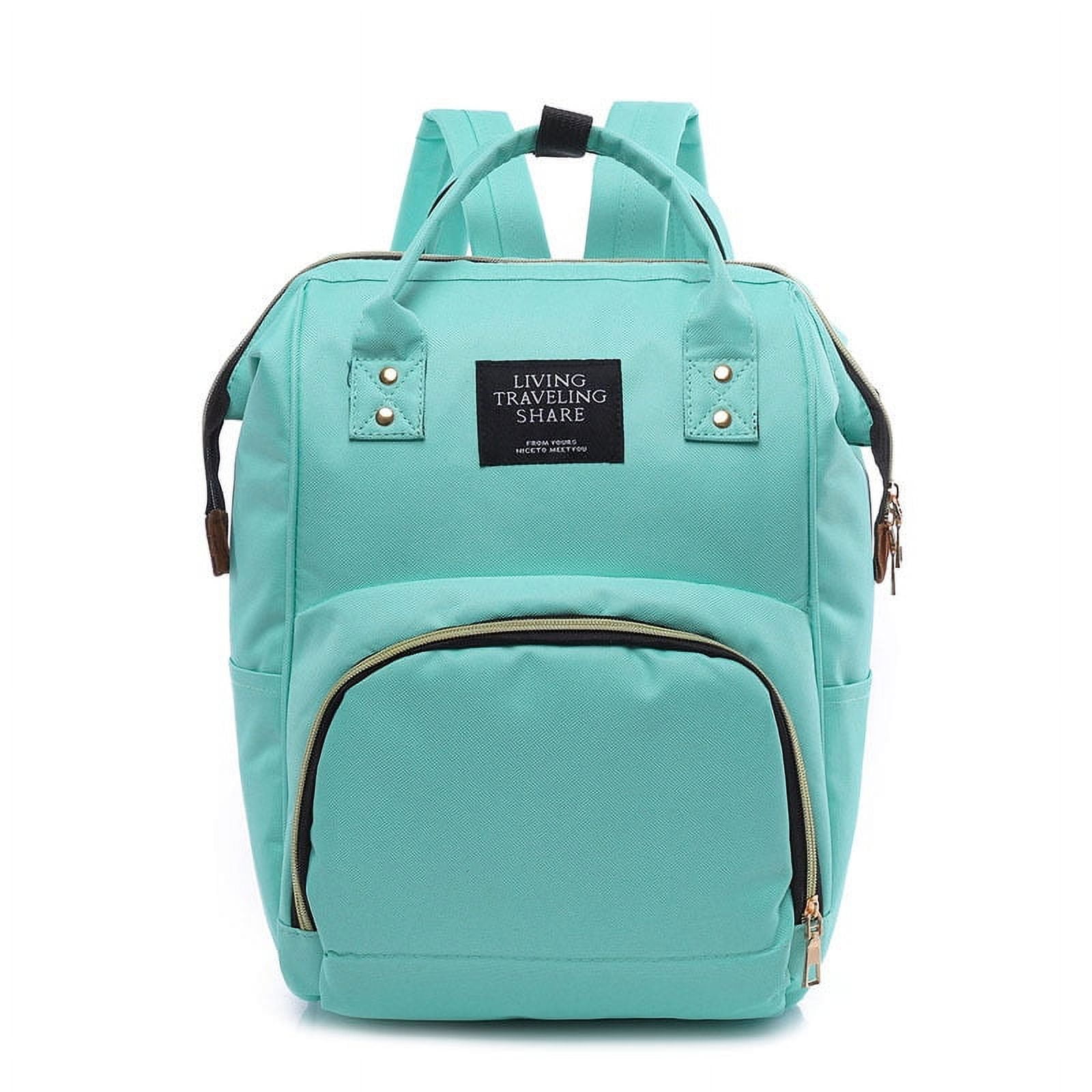Trendy backpack top diaper bag