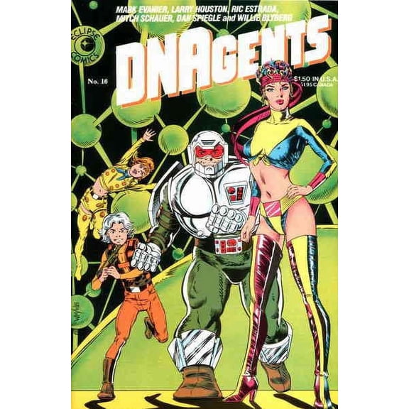 DNAgents #16 VF ; Eclipse Comic Book