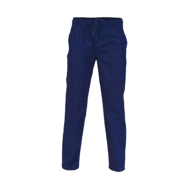 DNC Workwear Men Drill Elastic Waist Pants Comfortable Tough Pant Work 3313